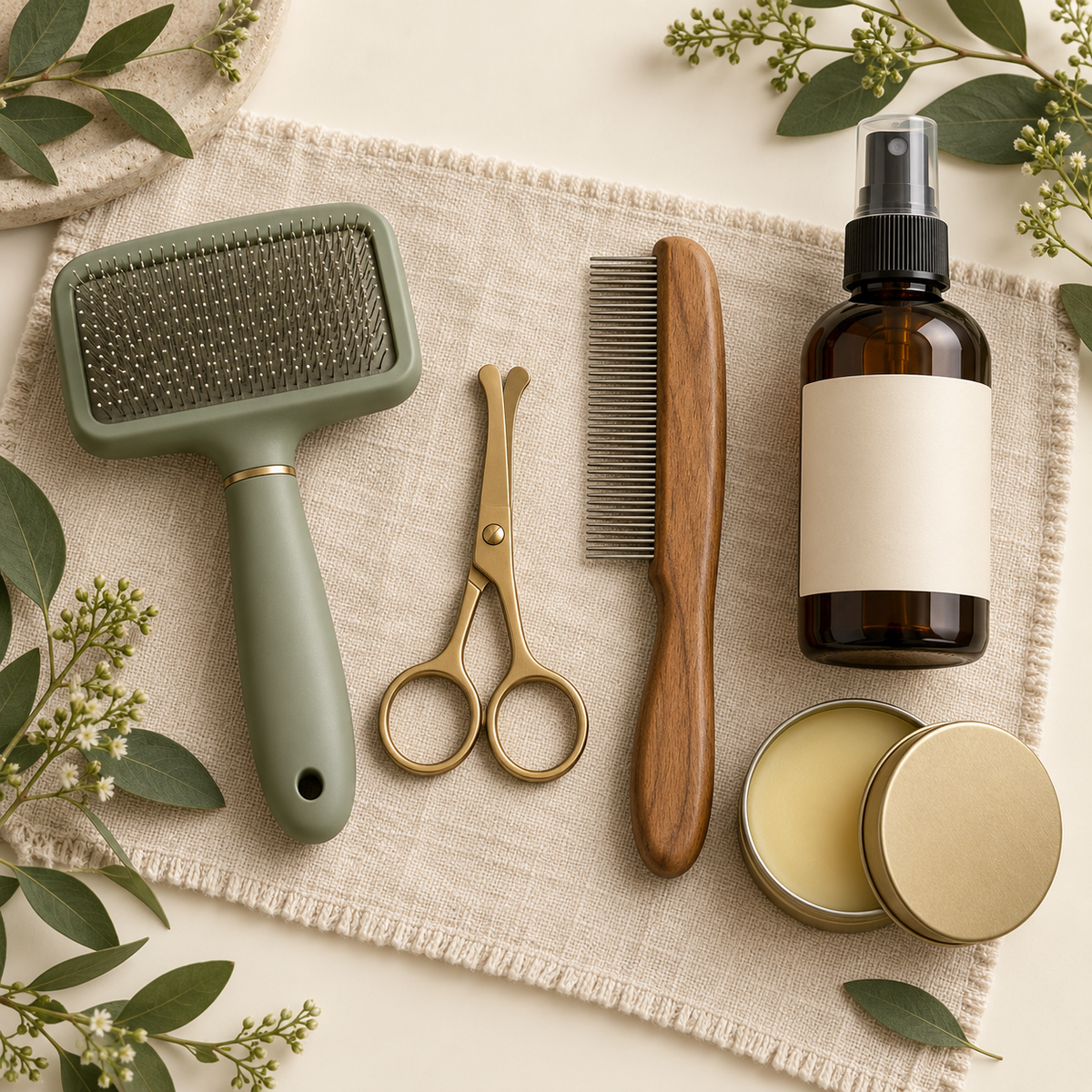 Roveitia CalmCoat Grooming Ritual Set product view